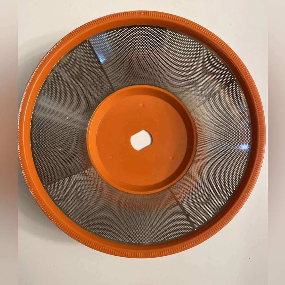 Jack Lalanne Power Juicer Parts  Filter  Screen Strainer  CL-003AP. Orange